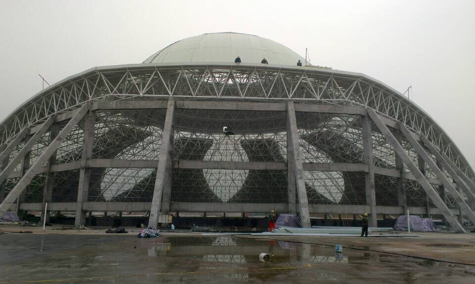 萍乡温泉馆网架工程