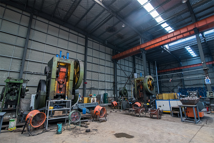 萍乡网架配件-锥头加工车间